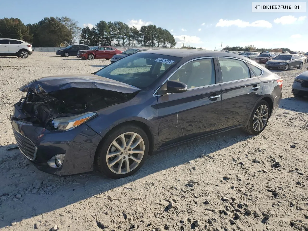 2015 Toyota Avalon Xle VIN: 4T1BK1EB7FU181811 Lot: 78415894