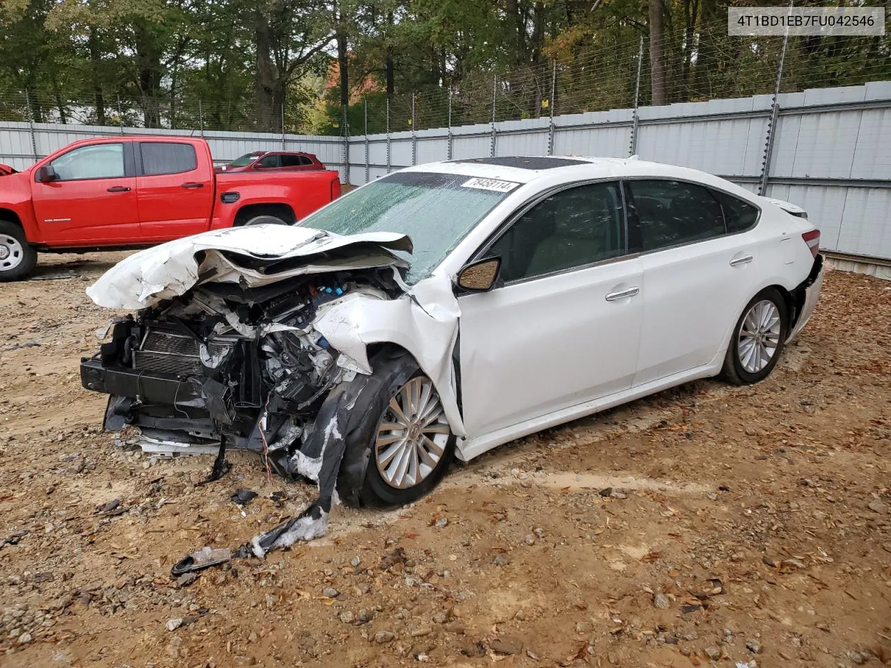 2015 Toyota Avalon Hybrid VIN: 4T1BD1EB7FU042546 Lot: 78458114