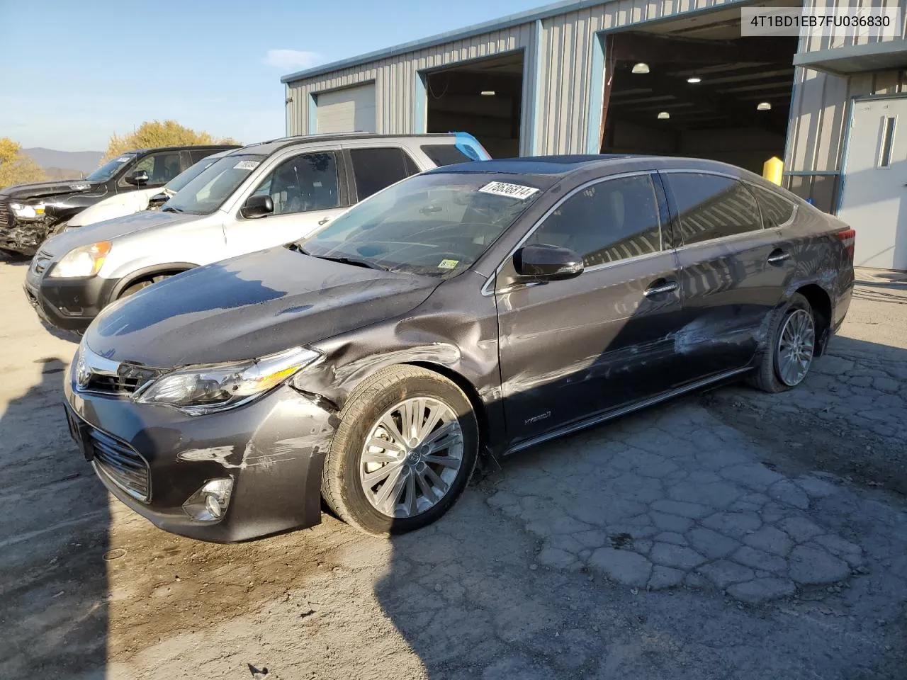 2015 Toyota Avalon Hybrid VIN: 4T1BD1EB7FU036830 Lot: 78636814