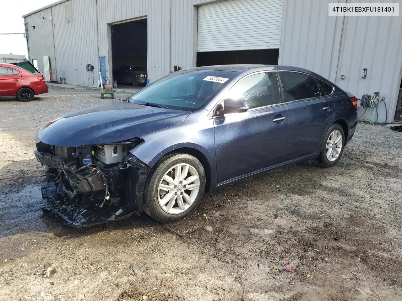 2015 Toyota Avalon Xle VIN: 4T1BK1EBXFU181401 Lot: 79623504