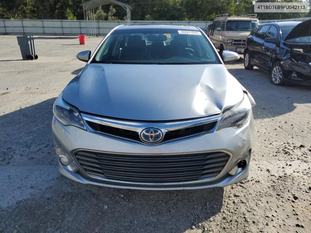 2015 Toyota Avalon Hybrid VIN: 4T1BD1EB9FU042113 Lot: 80091094