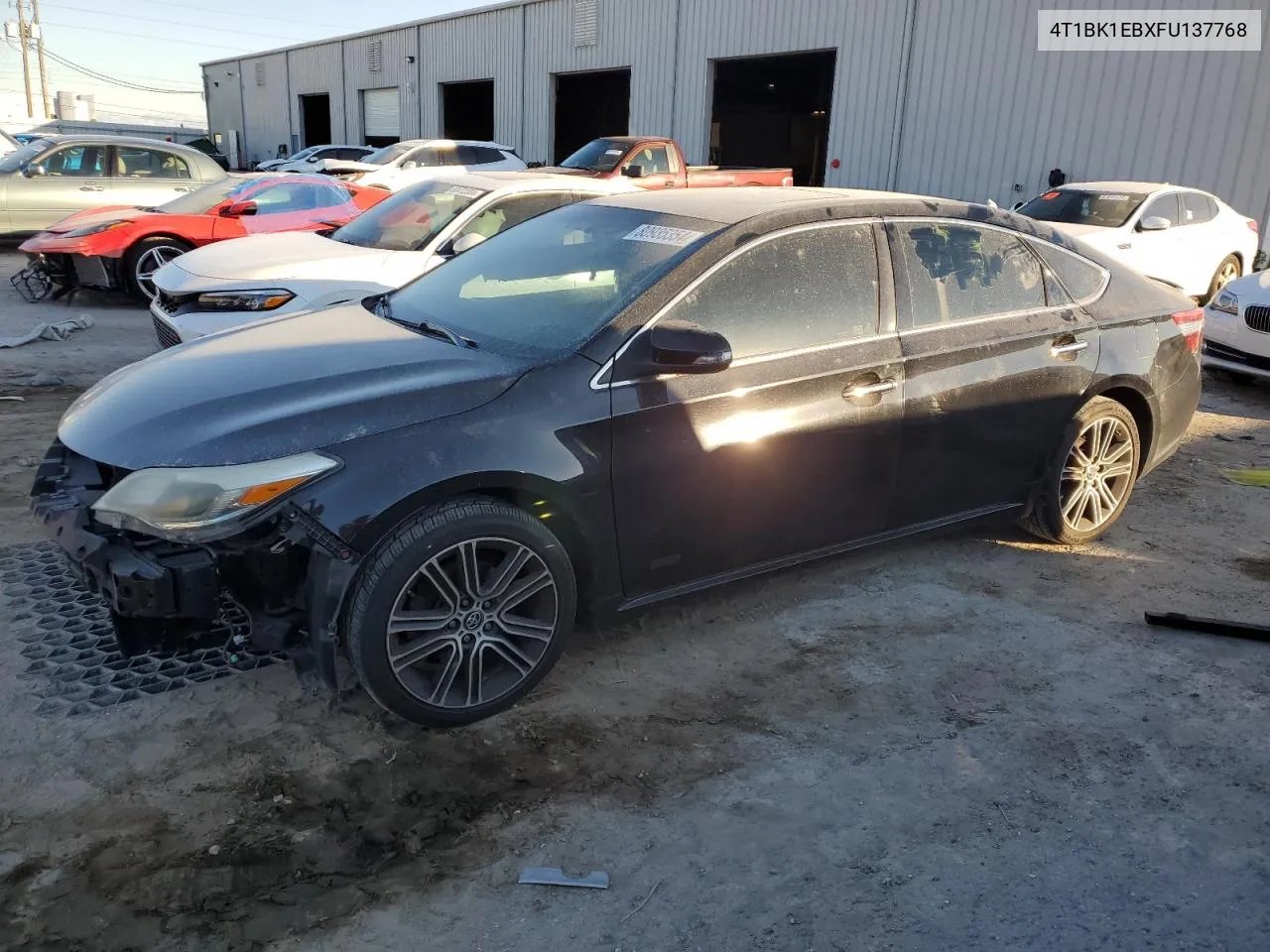 2015 Toyota Avalon Xle VIN: 4T1BK1EBXFU137768 Lot: 80935354