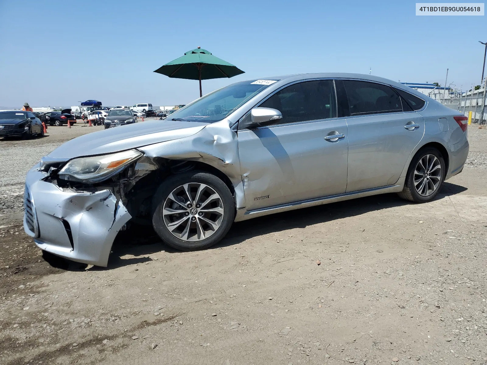 2016 Toyota Avalon Hybrid VIN: 4T1BD1EB9GU054618 Lot: 58465144