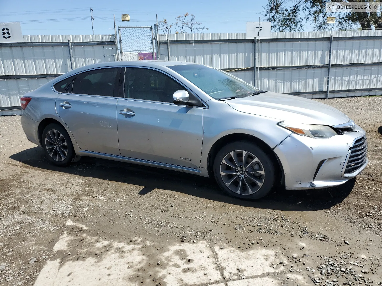 2016 Toyota Avalon Hybrid VIN: 4T1BD1EB9GU054618 Lot: 58465144