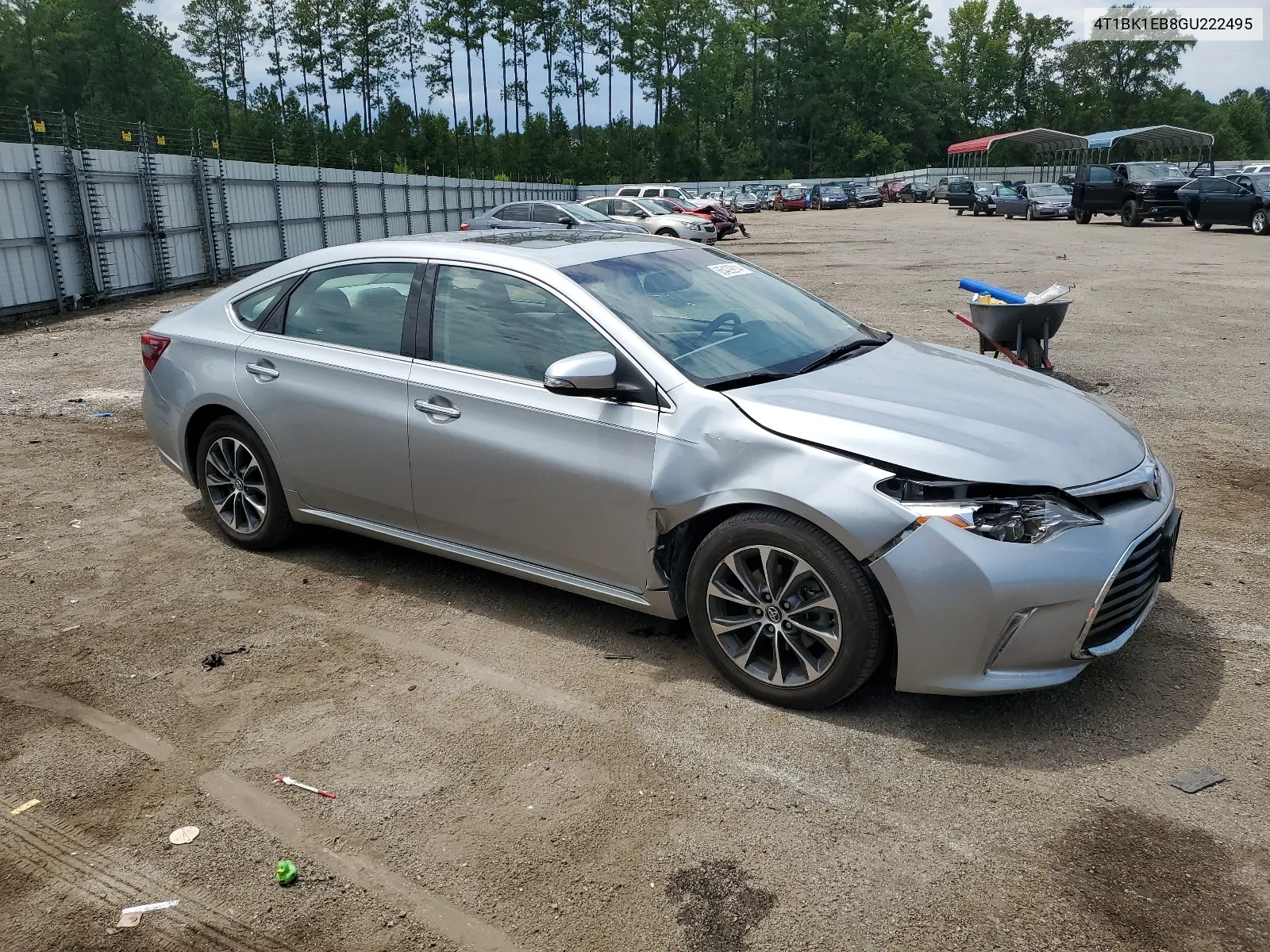 2016 Toyota Avalon Xle VIN: 4T1BK1EB8GU222495 Lot: 65429914