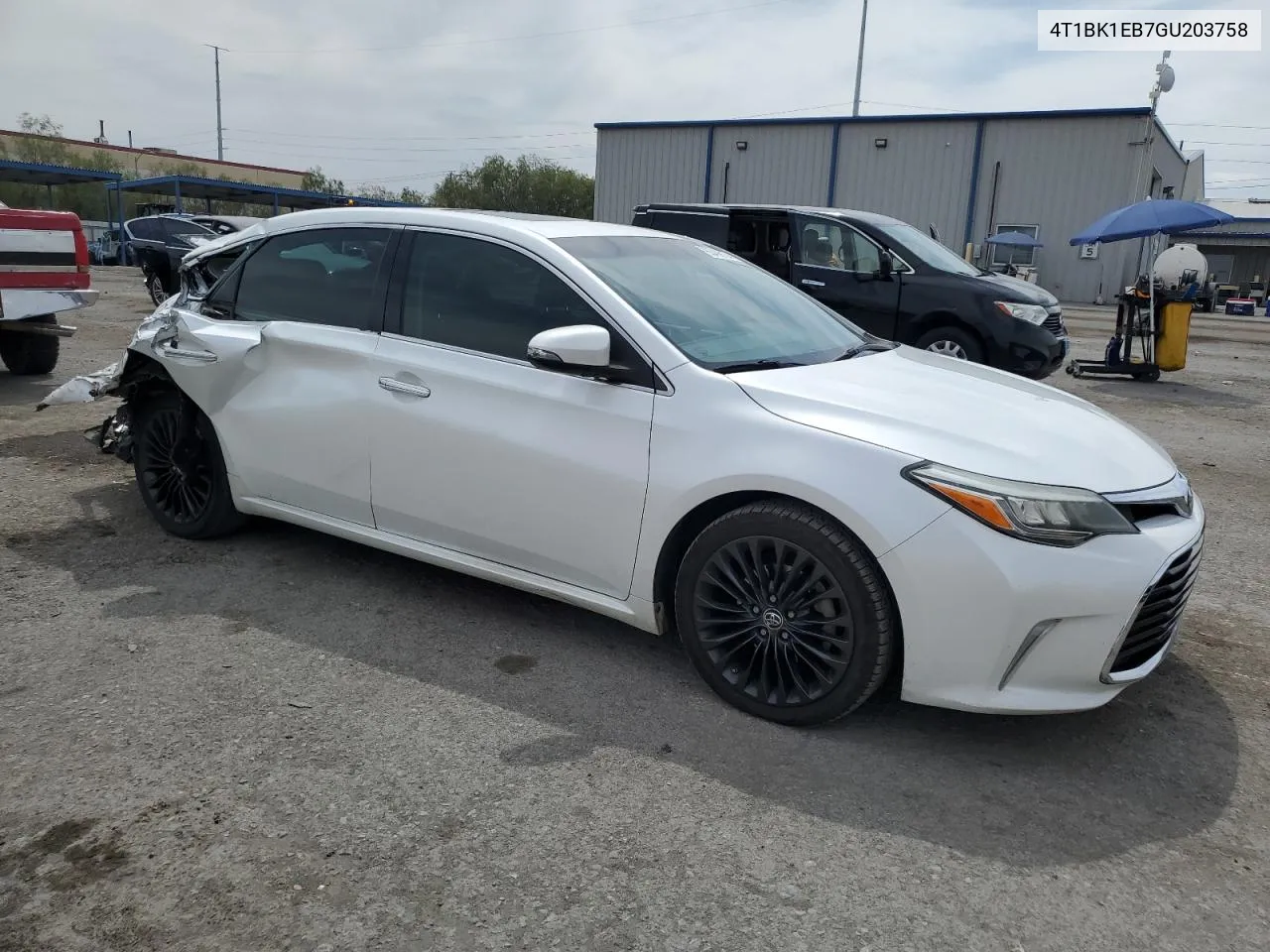 2016 Toyota Avalon Xle VIN: 4T1BK1EB7GU203758 Lot: 65496134