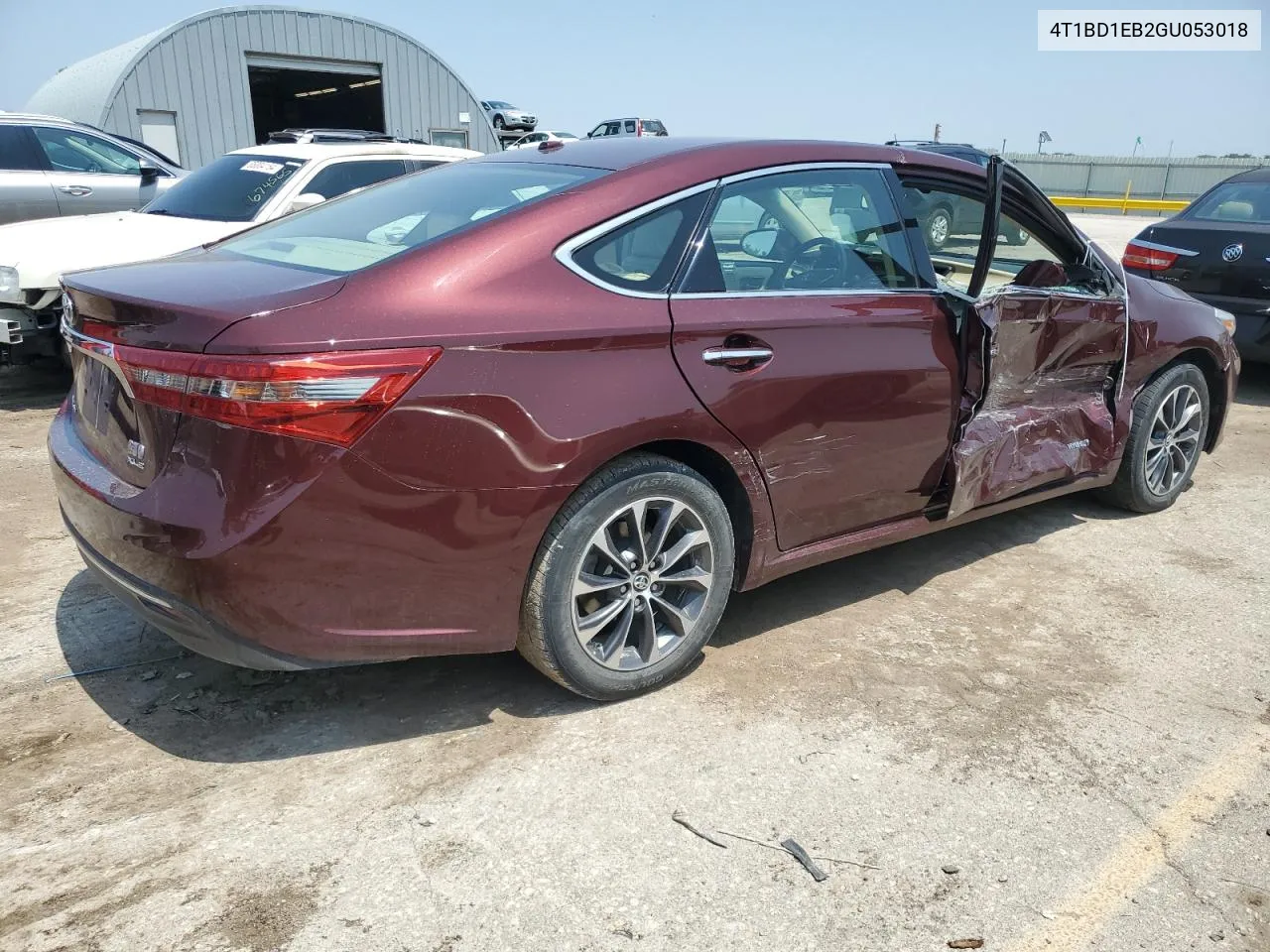 2016 Toyota Avalon Hybrid VIN: 4T1BD1EB2GU053018 Lot: 65533074