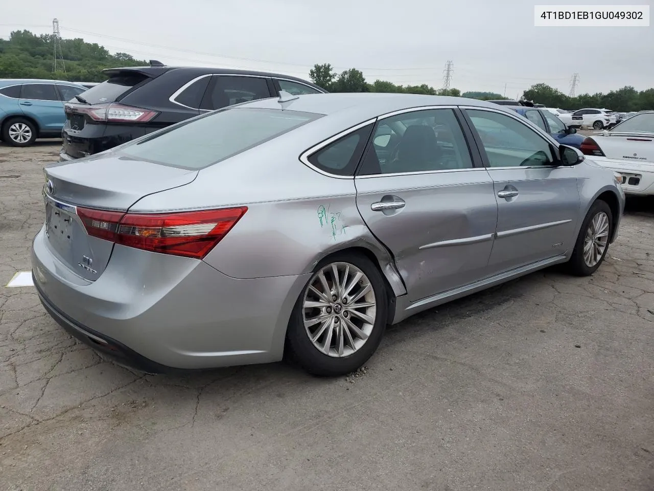 2016 Toyota Avalon Hybrid VIN: 4T1BD1EB1GU049302 Lot: 66039094