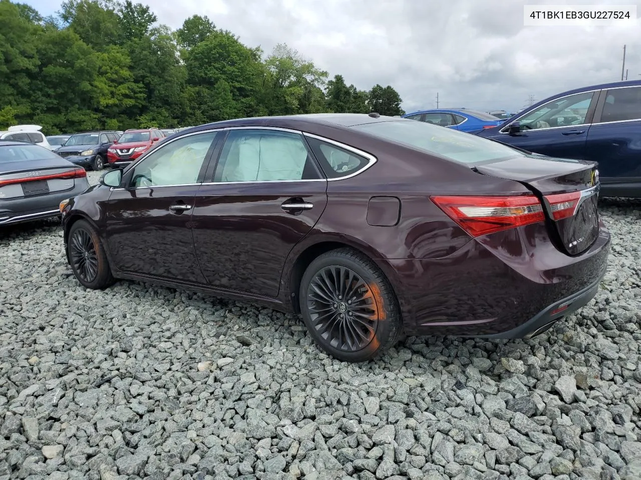 2016 Toyota Avalon Xle VIN: 4T1BK1EB3GU227524 Lot: 66709174