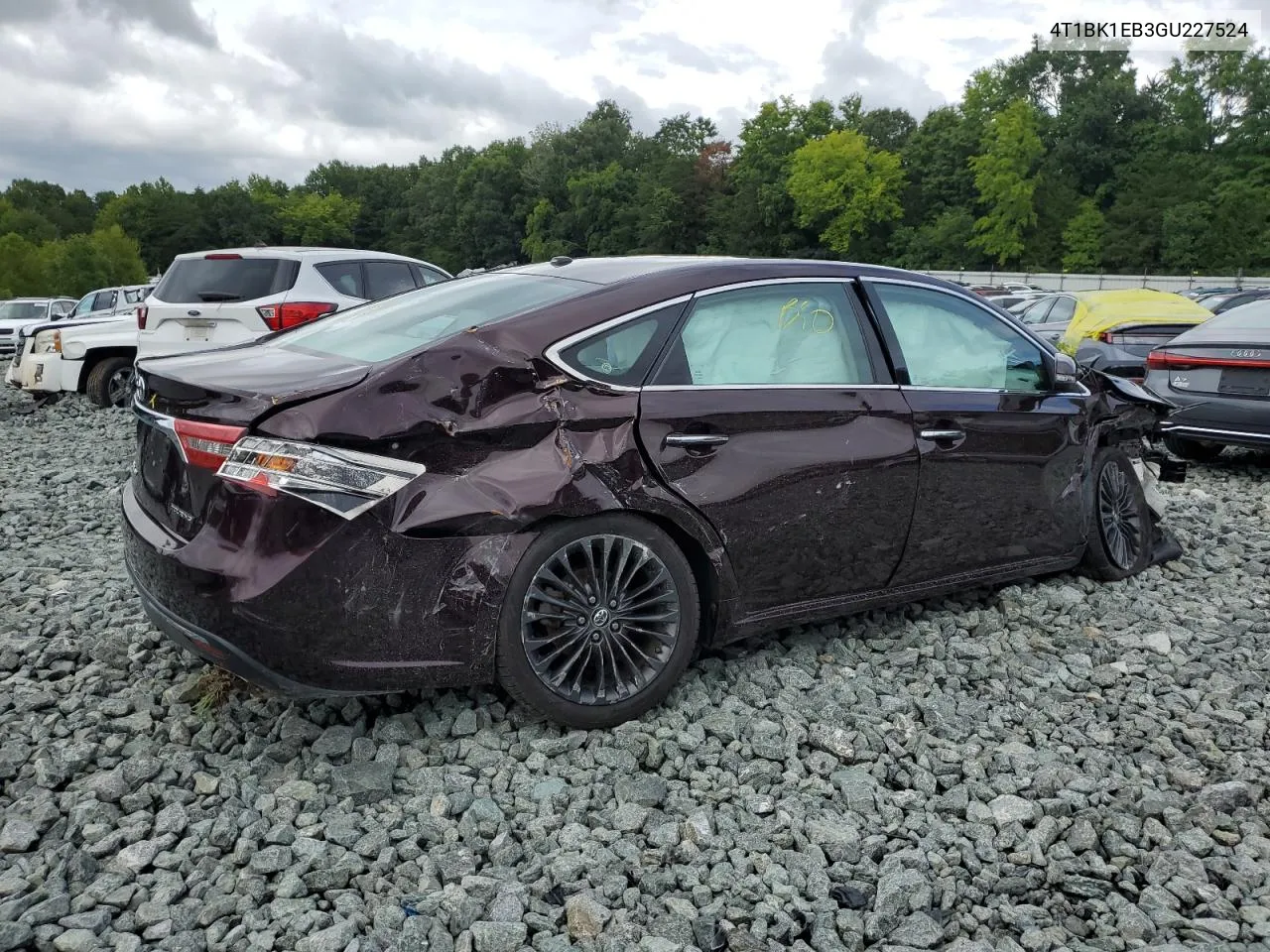 2016 Toyota Avalon Xle VIN: 4T1BK1EB3GU227524 Lot: 66709174