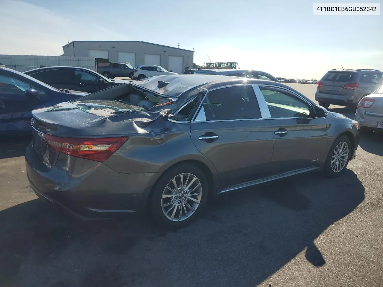 2016 Toyota Avalon Hybrid VIN: 4T1BD1EB6GU052342 Lot: 70021424