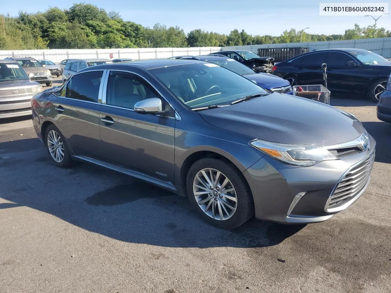 2016 Toyota Avalon Hybrid VIN: 4T1BD1EB6GU052342 Lot: 70021424