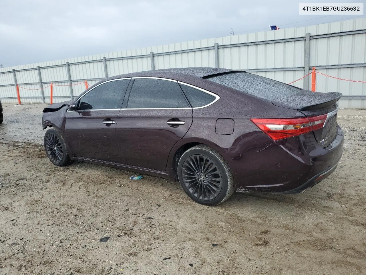 2016 Toyota Avalon Xle VIN: 4T1BK1EB7GU236632 Lot: 70070554