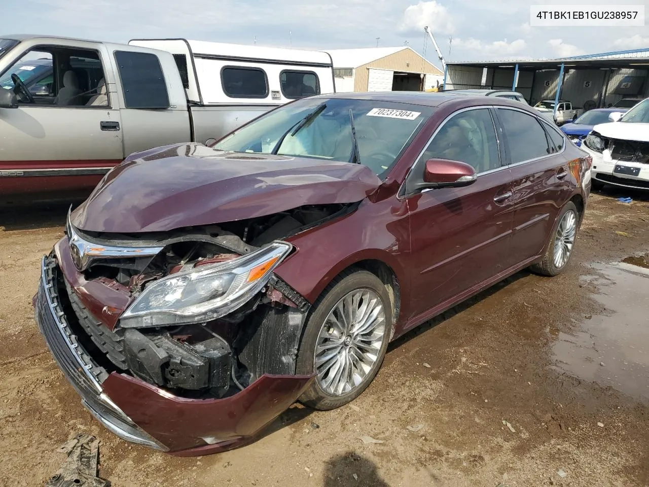 2016 Toyota Avalon Xle VIN: 4T1BK1EB1GU238957 Lot: 70237304