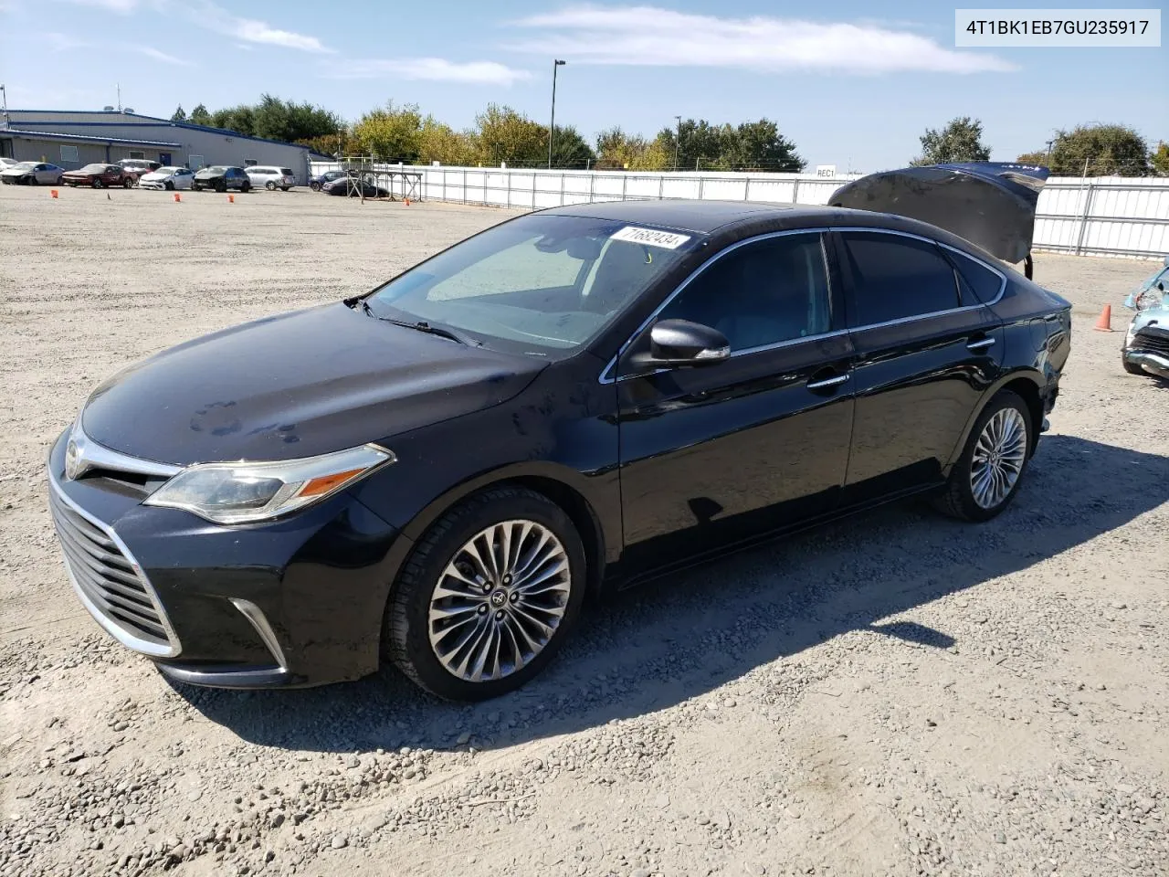 2016 Toyota Avalon Xle VIN: 4T1BK1EB7GU235917 Lot: 71682434