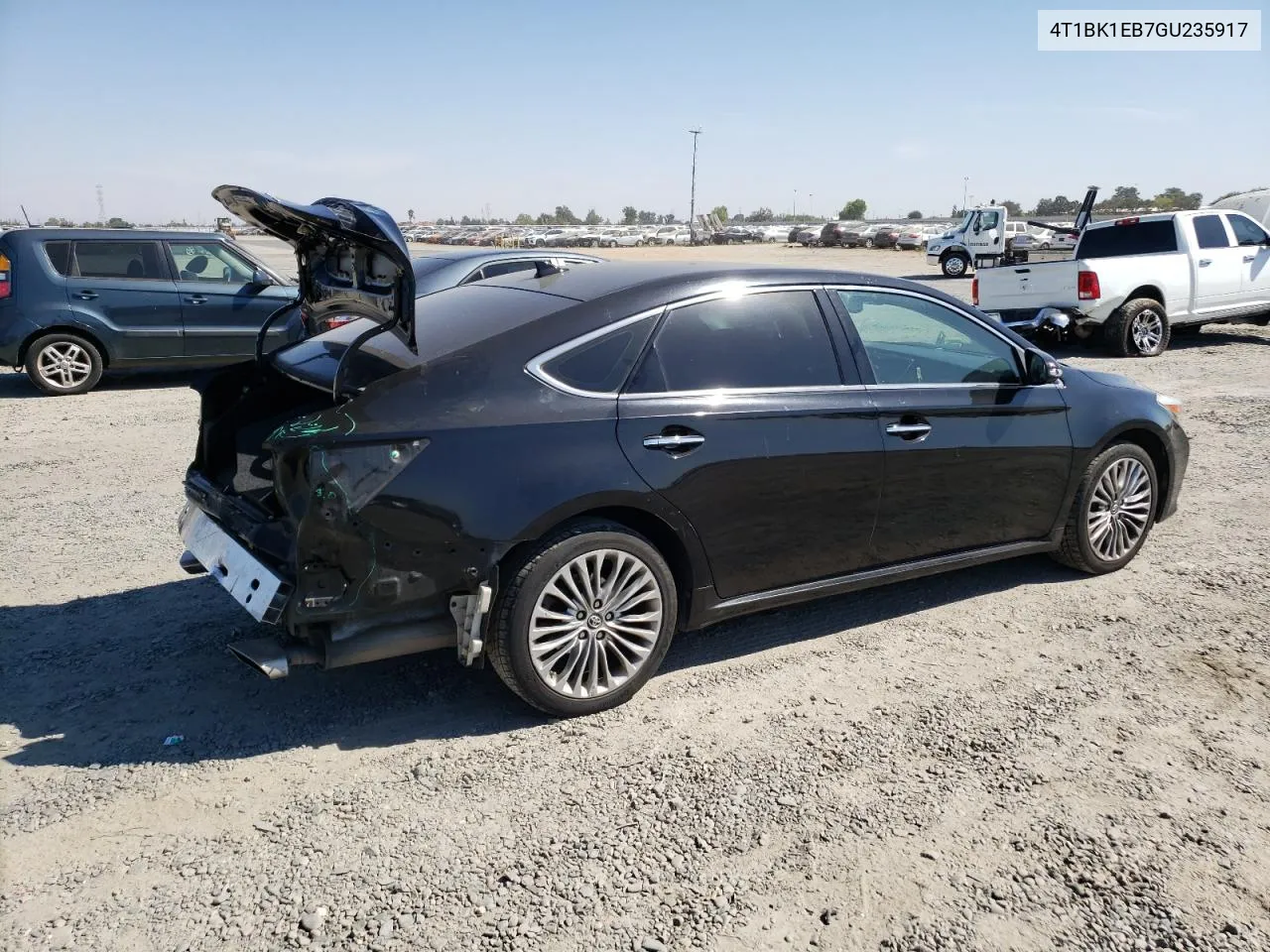 2016 Toyota Avalon Xle VIN: 4T1BK1EB7GU235917 Lot: 71682434