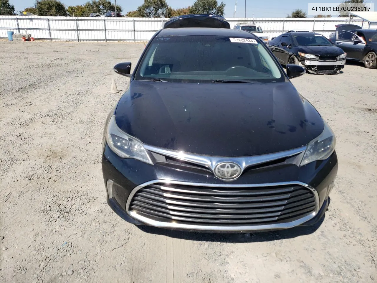 2016 Toyota Avalon Xle VIN: 4T1BK1EB7GU235917 Lot: 71682434