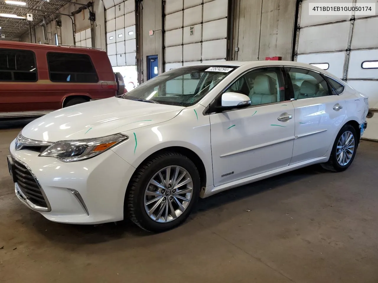 2016 Toyota Avalon Hybrid VIN: 4T1BD1EB1GU050174 Lot: 72524294