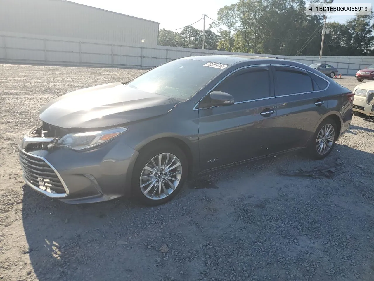 2016 Toyota Avalon Hybrid VIN: 4T1BD1EB0GU056919 Lot: 72585444