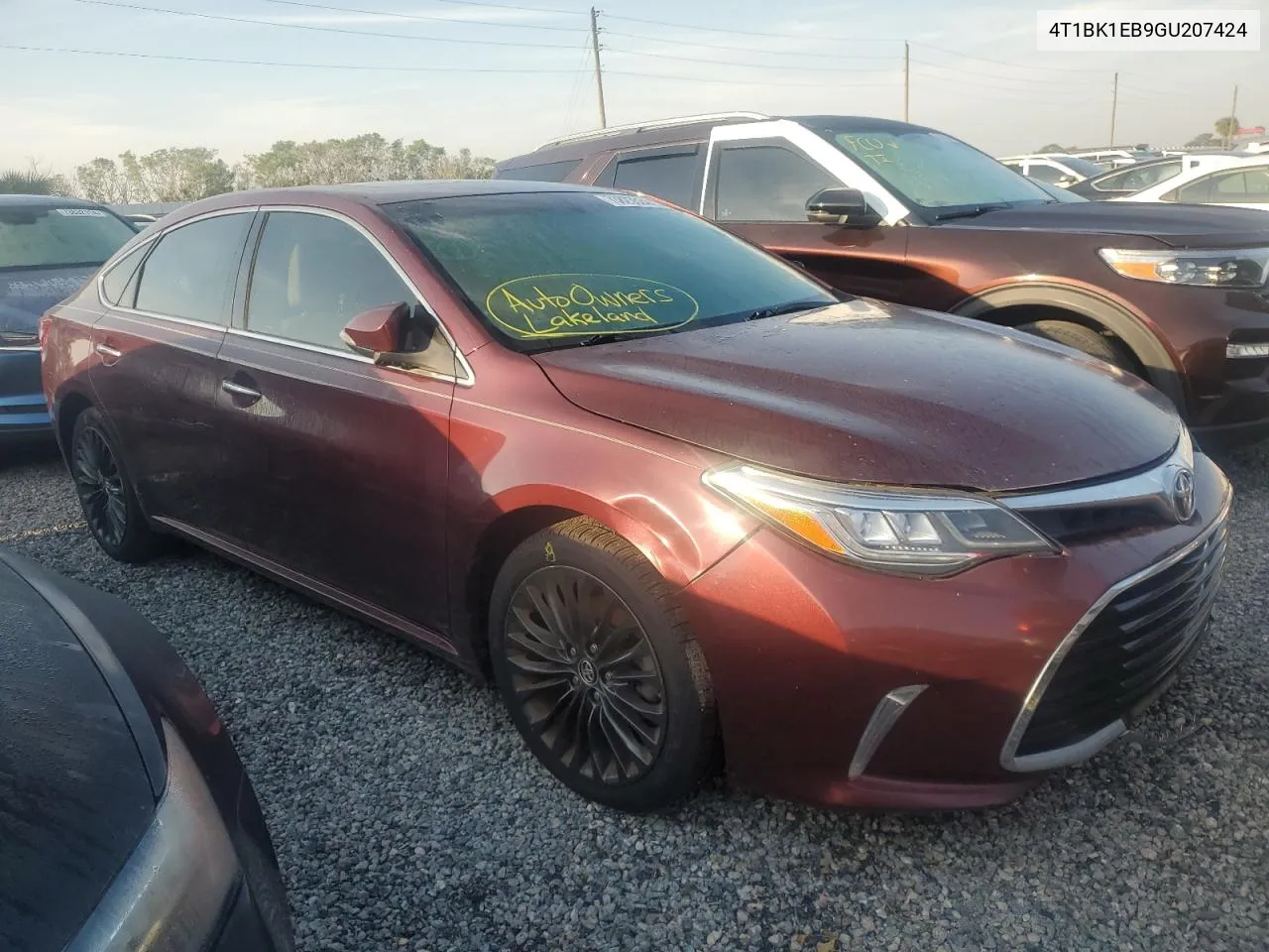 2016 Toyota Avalon Xle VIN: 4T1BK1EB9GU207424 Lot: 73825524