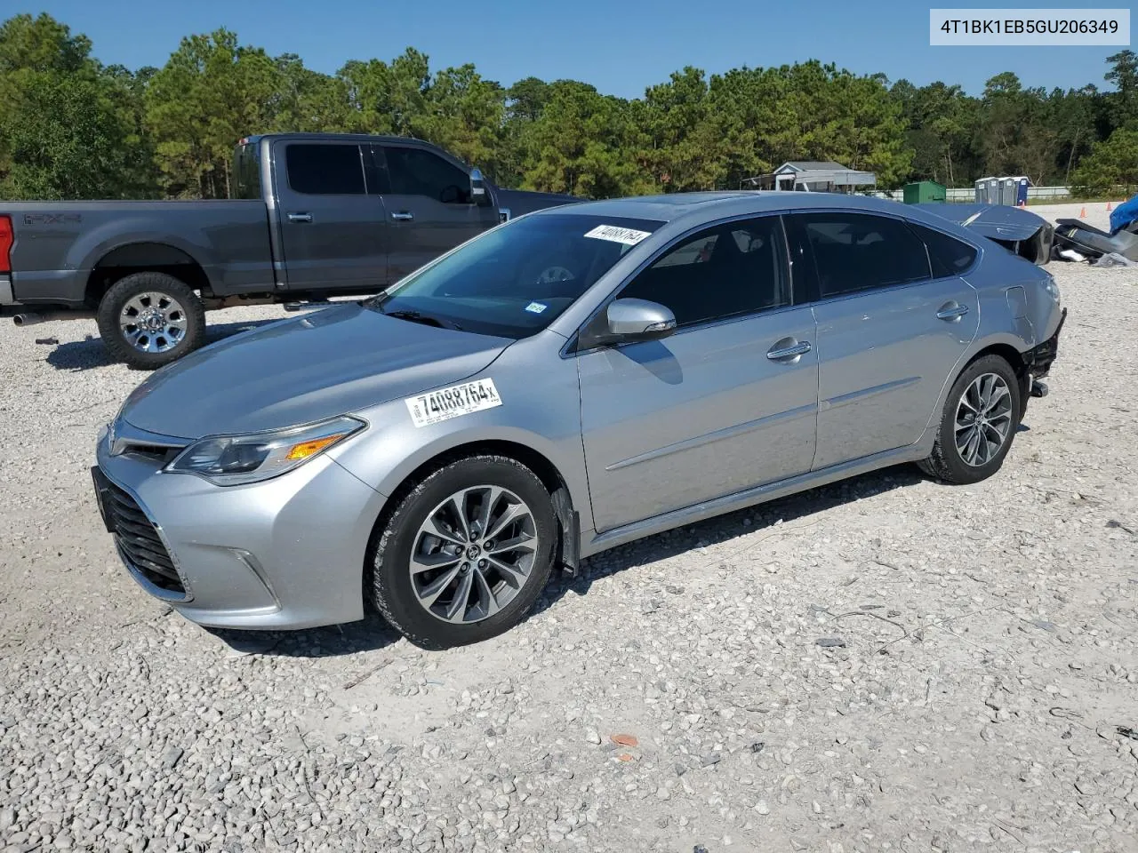 2016 Toyota Avalon Xle VIN: 4T1BK1EB5GU206349 Lot: 74088764