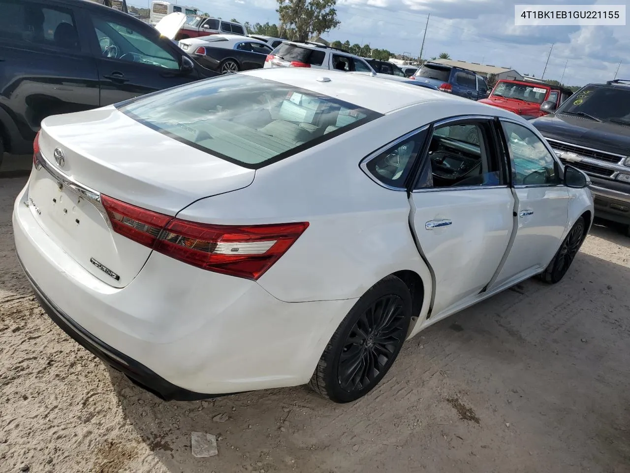 2016 Toyota Avalon Xle VIN: 4T1BK1EB1GU221155 Lot: 75007144