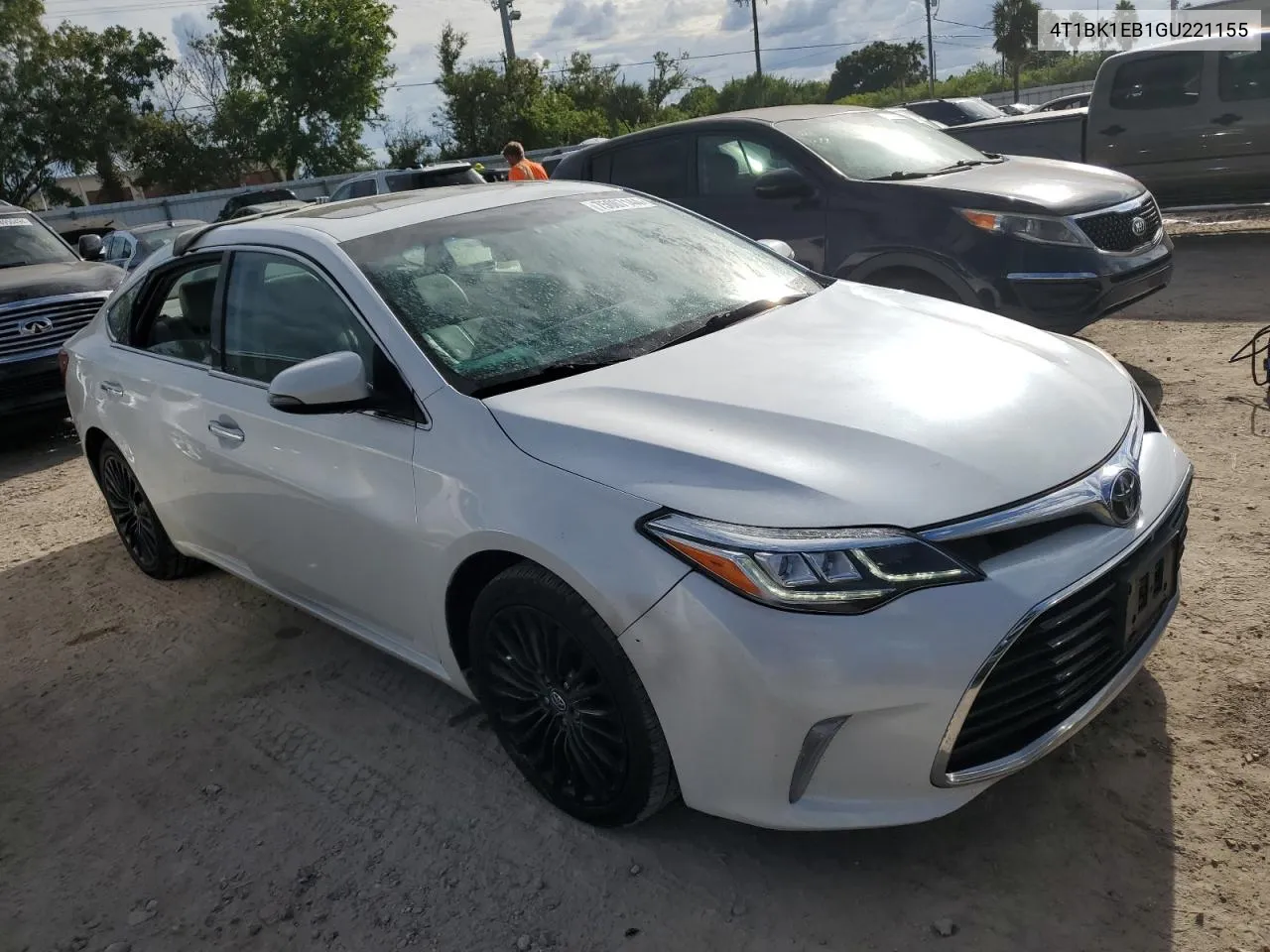 2016 Toyota Avalon Xle VIN: 4T1BK1EB1GU221155 Lot: 75007144