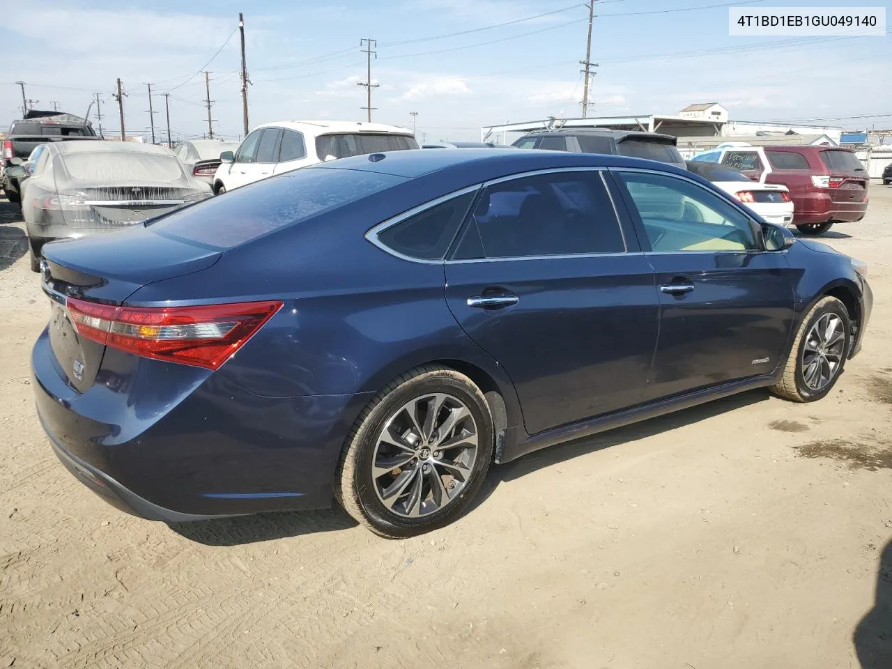 2016 Toyota Avalon Hybrid VIN: 4T1BD1EB1GU049140 Lot: 75021794