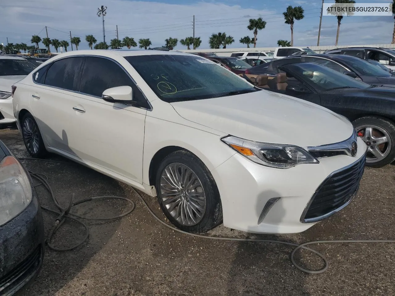 2016 Toyota Avalon Xle VIN: 4T1BK1EB5GU237262 Lot: 75073644