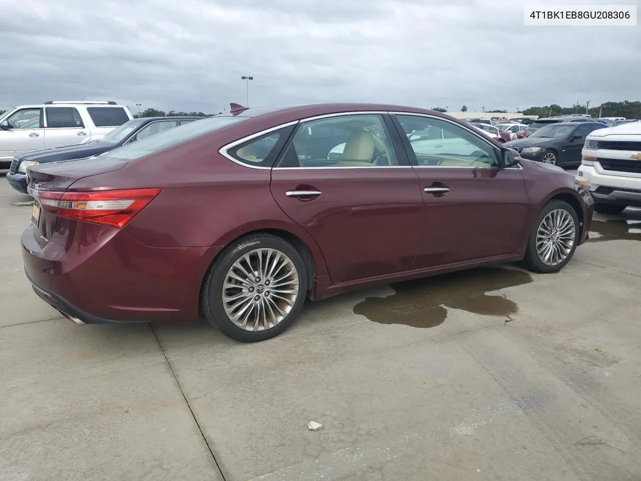 2016 Toyota Avalon Xle VIN: 4T1BK1EB8GU208306 Lot: 75076774