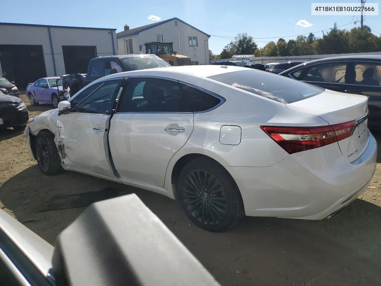 2016 Toyota Avalon Xle VIN: 4T1BK1EB1GU227666 Lot: 75205944