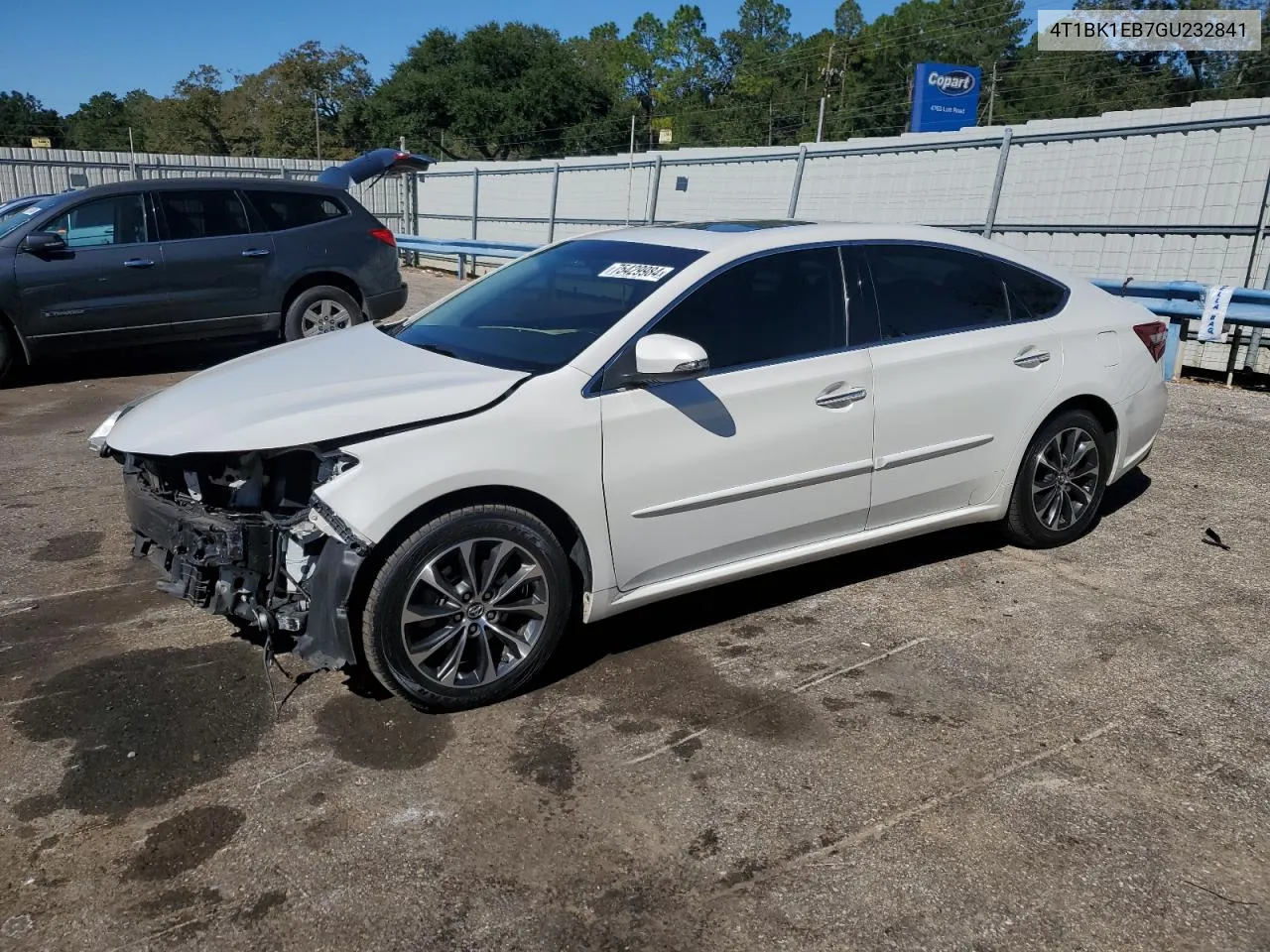 4T1BK1EB7GU232841 2016 Toyota Avalon Xle