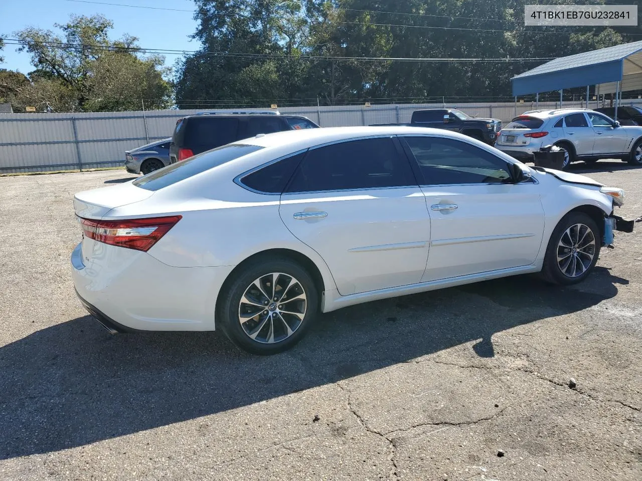 2016 Toyota Avalon Xle VIN: 4T1BK1EB7GU232841 Lot: 75429984