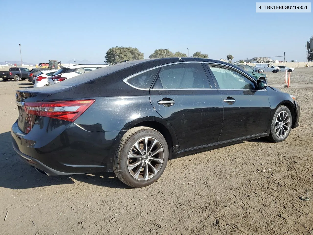 2016 Toyota Avalon Xle VIN: 4T1BK1EB0GU219851 Lot: 75462794