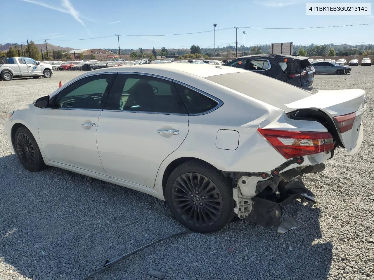 2016 Toyota Avalon Xle VIN: 4T1BK1EB3GU213140 Lot: 76065904