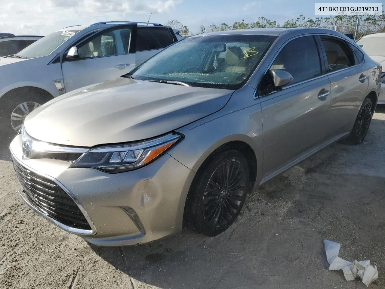 2016 Toyota Avalon Xle VIN: 4T1BK1EB1GU219213 Lot: 76196594