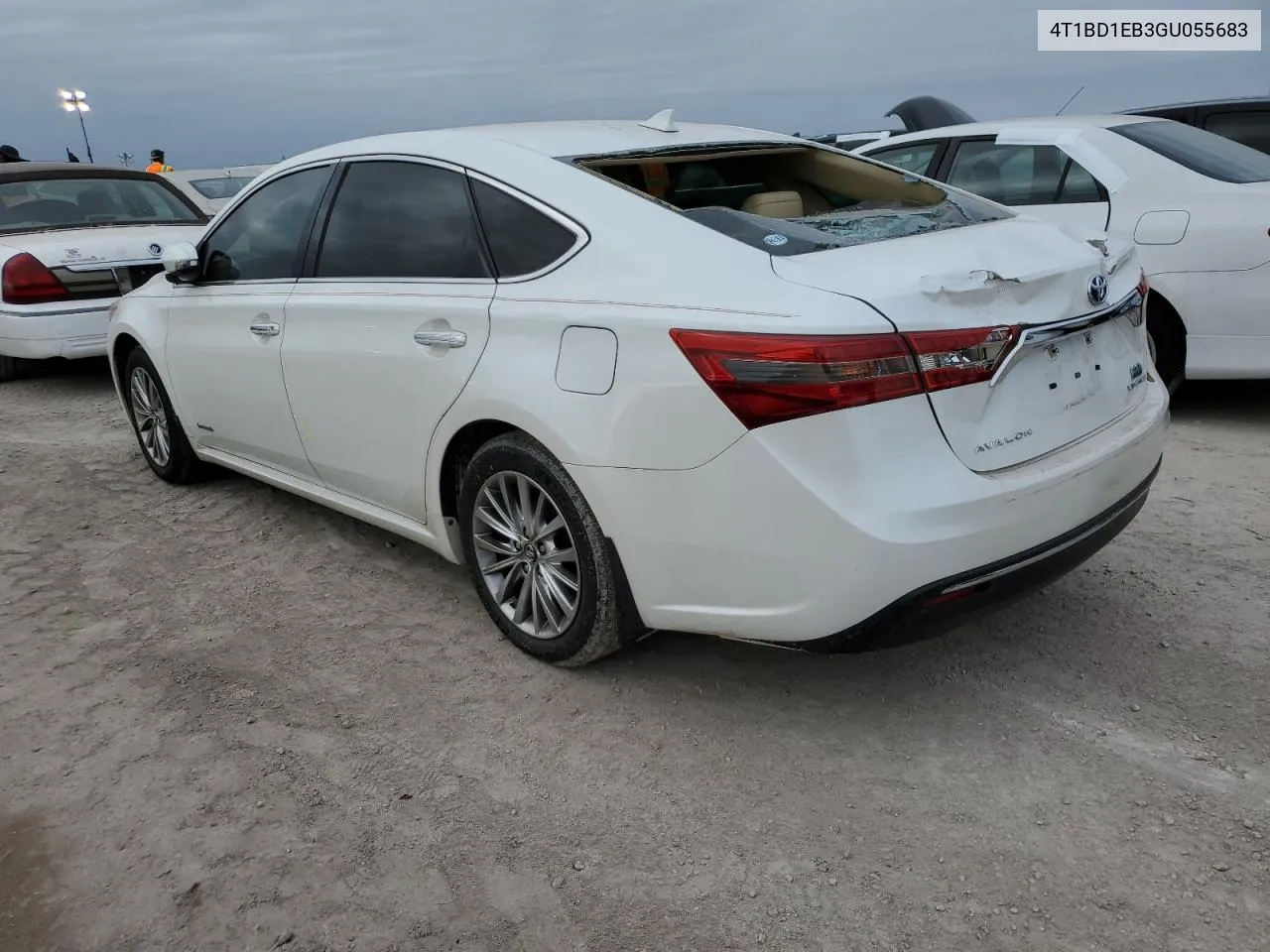 2016 Toyota Avalon Hybrid VIN: 4T1BD1EB3GU055683 Lot: 76630584