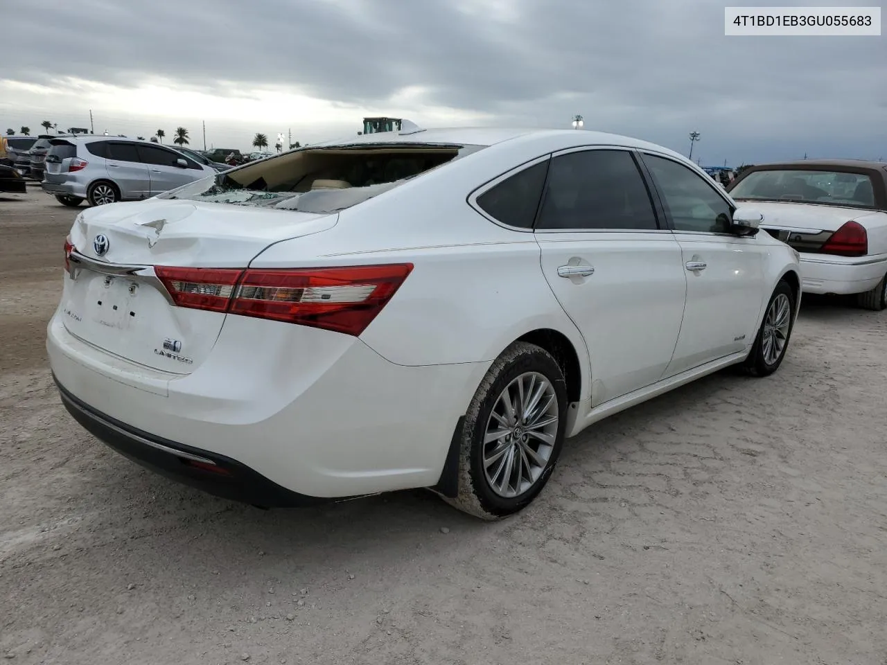 2016 Toyota Avalon Hybrid VIN: 4T1BD1EB3GU055683 Lot: 76630584