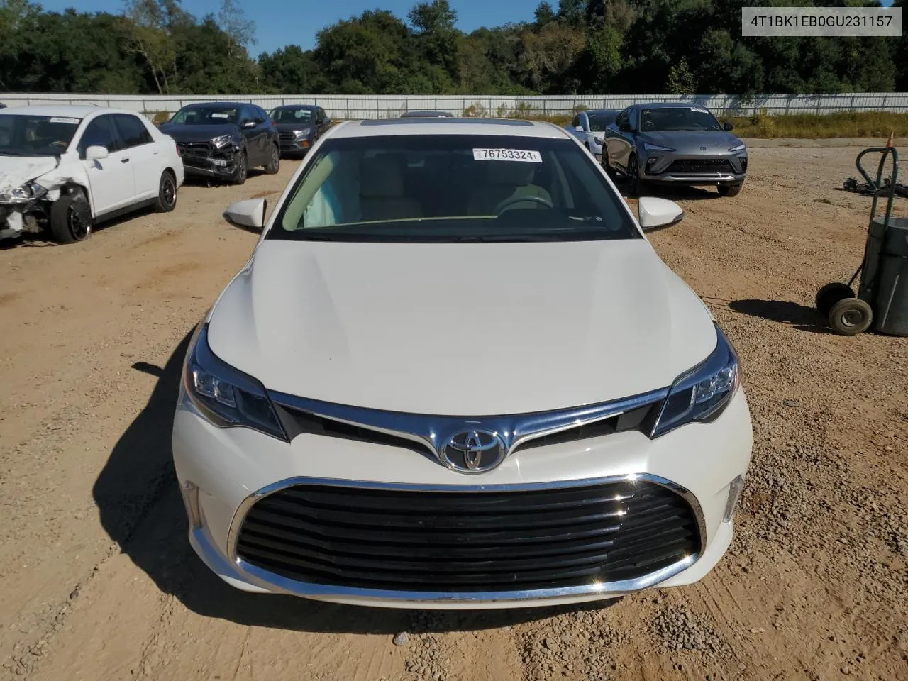 2016 Toyota Avalon Xle VIN: 4T1BK1EB0GU231157 Lot: 76753324