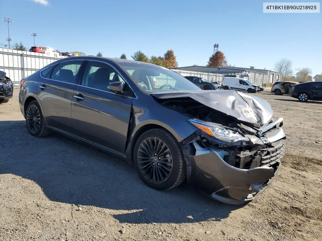 2016 Toyota Avalon Xle VIN: 4T1BK1EB9GU218925 Lot: 76803074