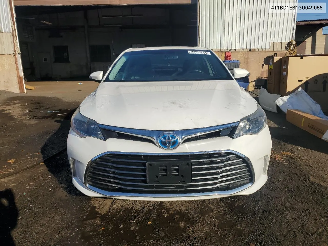 2016 Toyota Avalon Hybrid VIN: 4T1BD1EB1GU049056 Lot: 76808744