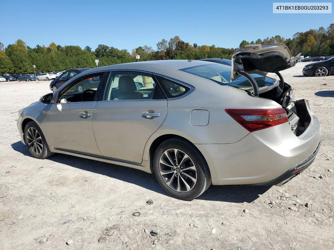 2016 Toyota Avalon Xle VIN: 4T1BK1EB0GU203293 Lot: 76885344