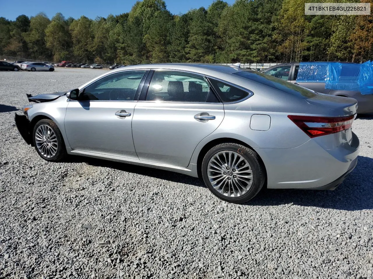 2016 Toyota Avalon Xle VIN: 4T1BK1EB4GU226821 Lot: 76997614