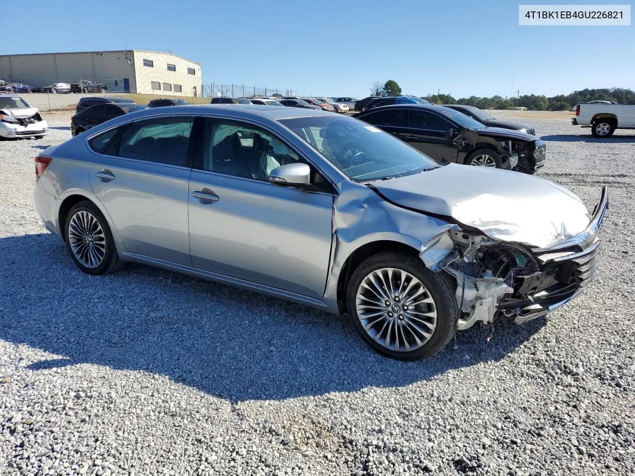 2016 Toyota Avalon Xle VIN: 4T1BK1EB4GU226821 Lot: 76997614