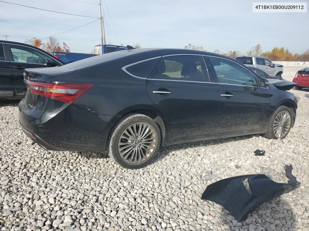 2016 Toyota Avalon Xle VIN: 4T1BK1EB0GU209112 Lot: 77121154