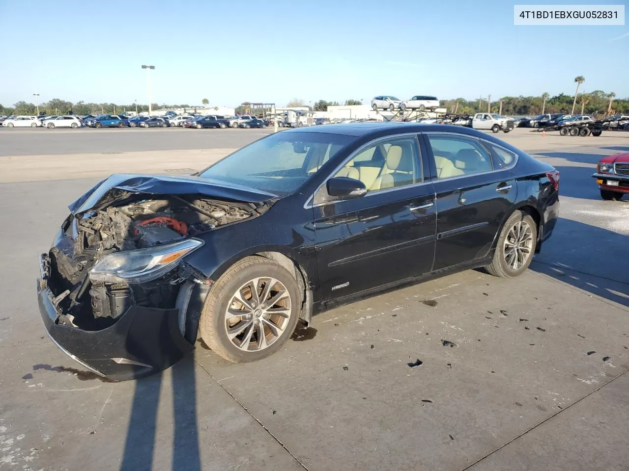 2016 Toyota Avalon Hybrid VIN: 4T1BD1EBXGU052831 Lot: 77637984