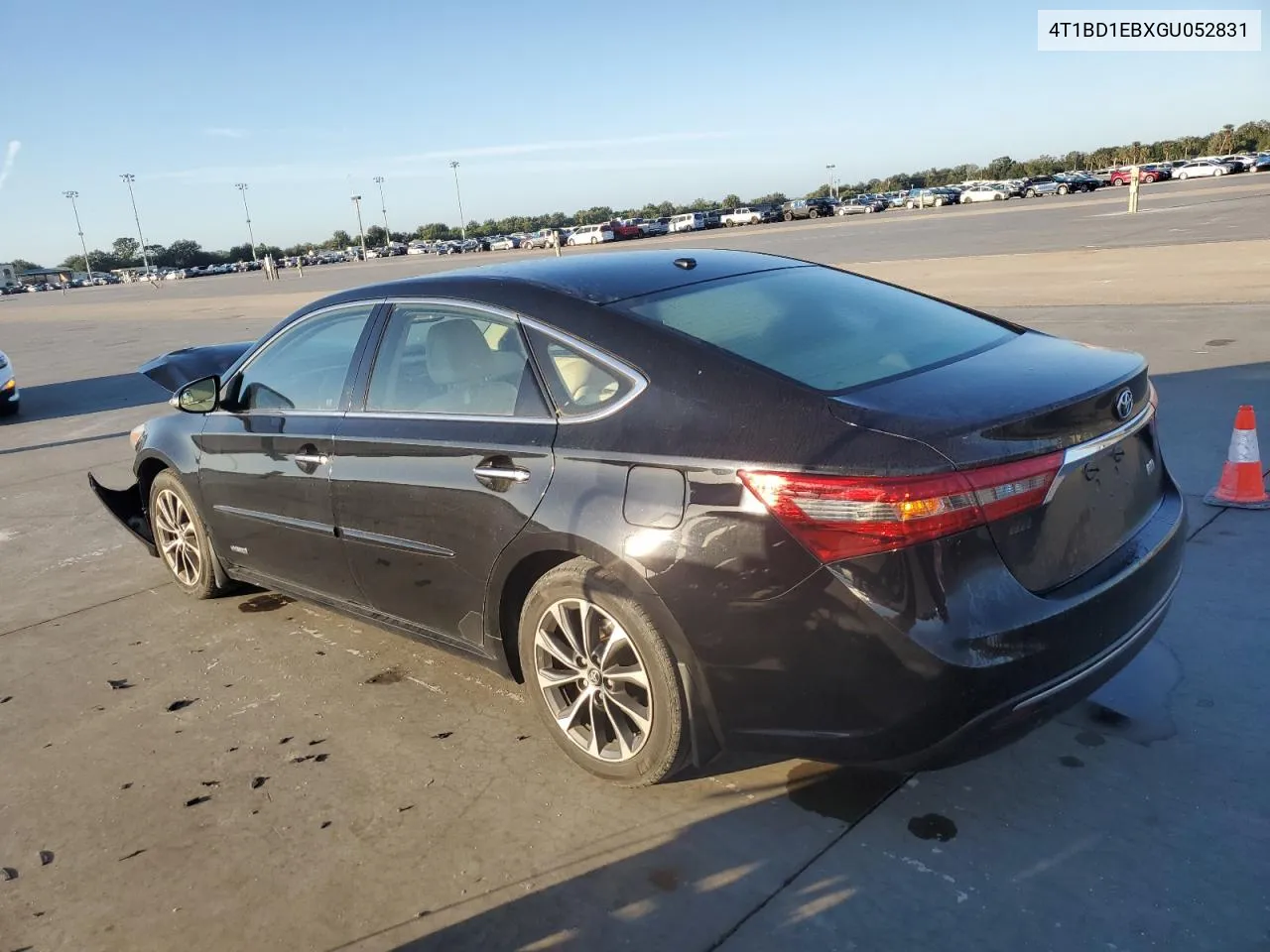 2016 Toyota Avalon Hybrid VIN: 4T1BD1EBXGU052831 Lot: 77637984