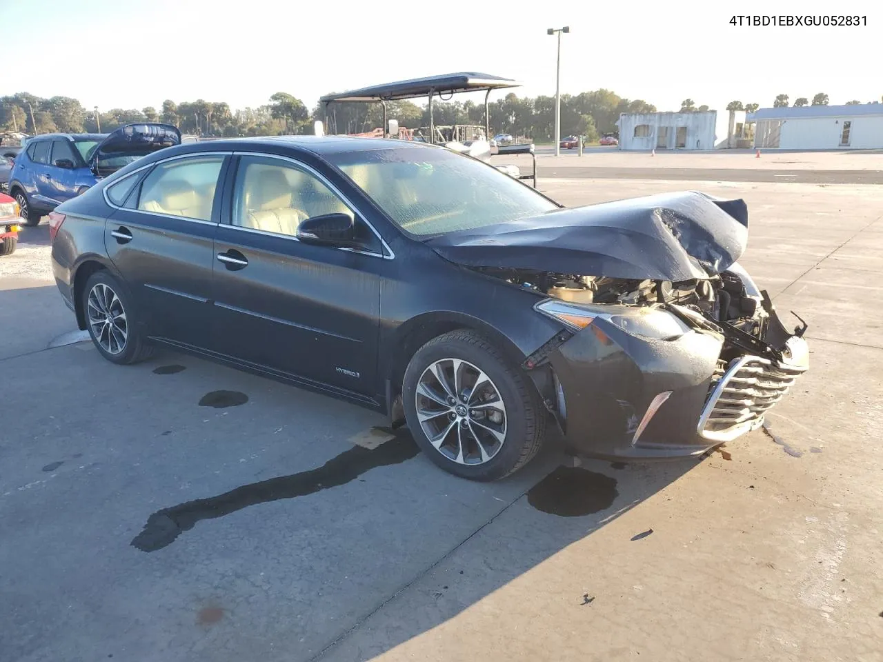 2016 Toyota Avalon Hybrid VIN: 4T1BD1EBXGU052831 Lot: 77637984