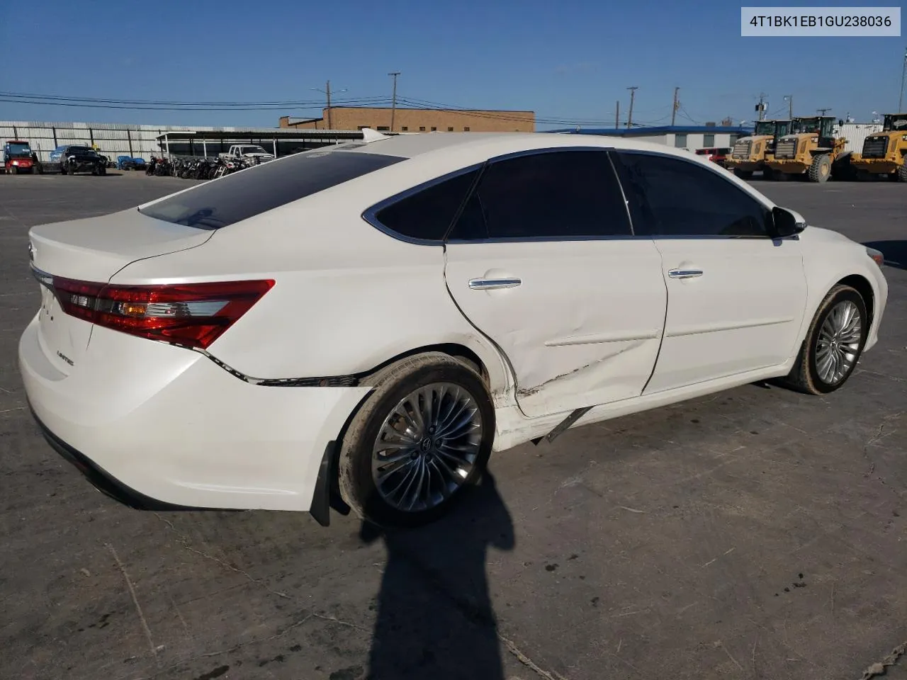 2016 Toyota Avalon Xle VIN: 4T1BK1EB1GU238036 Lot: 77642984