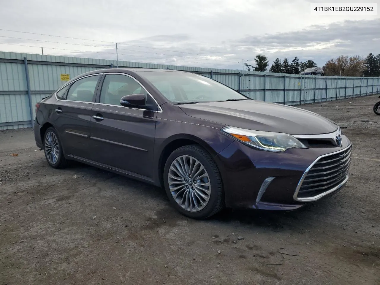 2016 Toyota Avalon Xle VIN: 4T1BK1EB2GU229152 Lot: 77858414